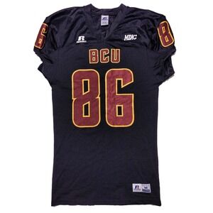 RUSSELL ATHLETIC Bethune-Cookman Wildcats BCU Football Jersey Team Issue Medium
